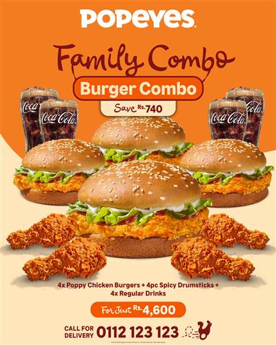 Popeyes Sri Lanka Family Combo photo 2