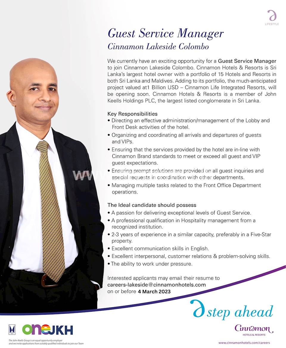 Guest Service Manager