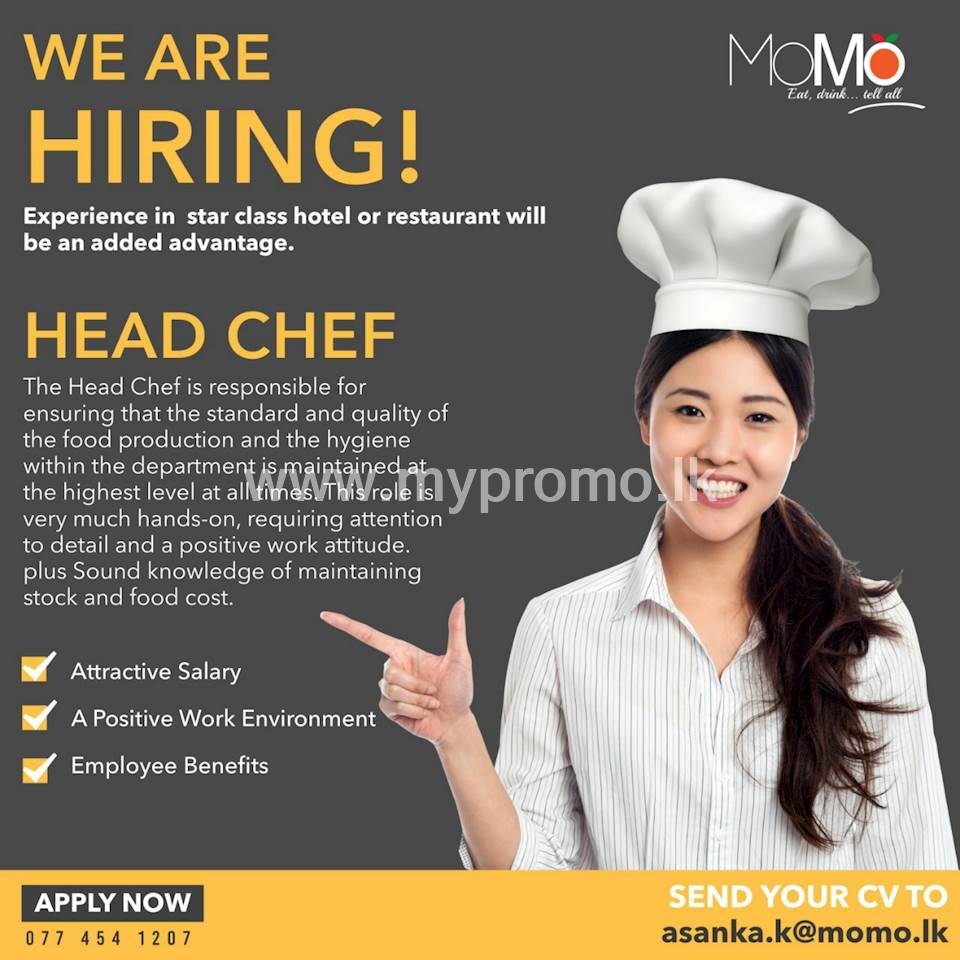 Head Chef At MoMo