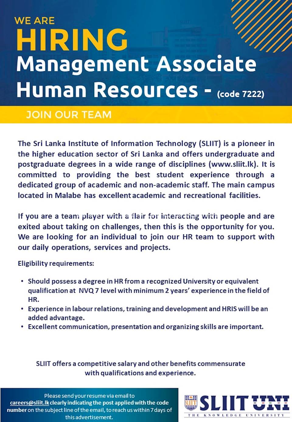 Management Associate Human Resources