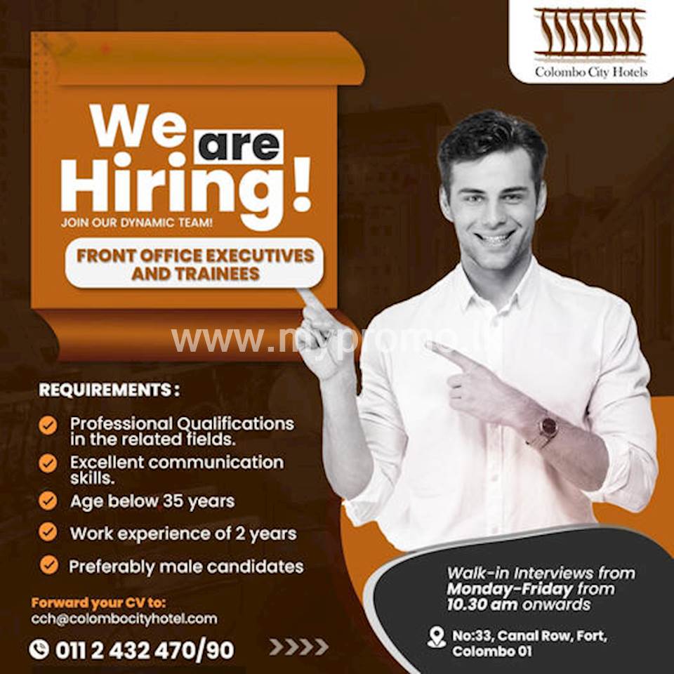 Front office executives and Trainees