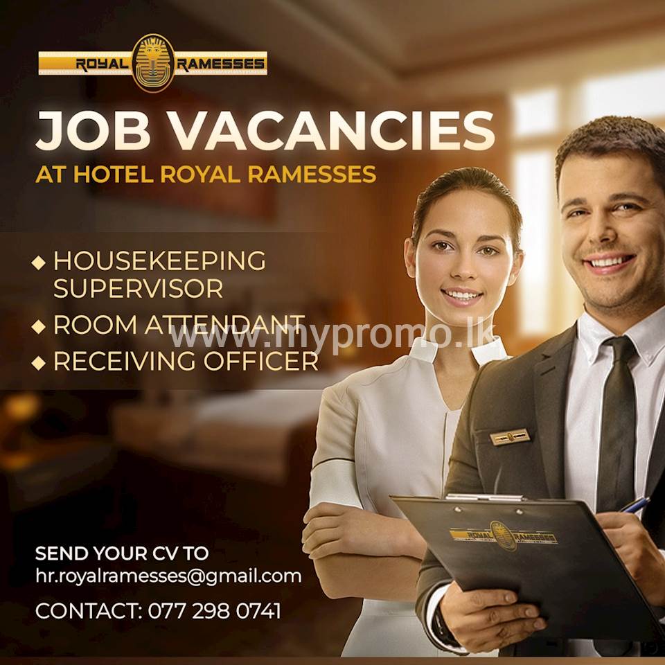 Housekeeping Supervisor/ Room Attendant/ Receiving officer at Hotel