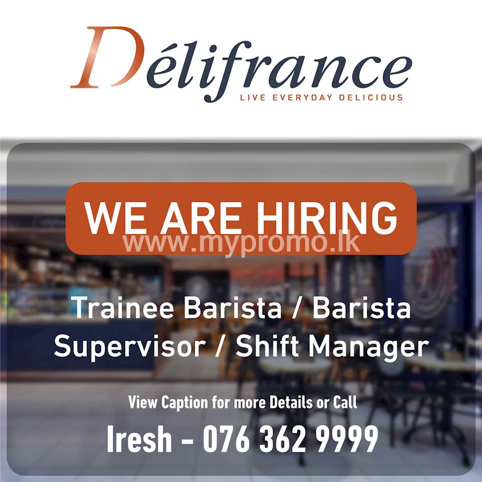 Trainee Barista/Barista/Shift Manager / Supervisor