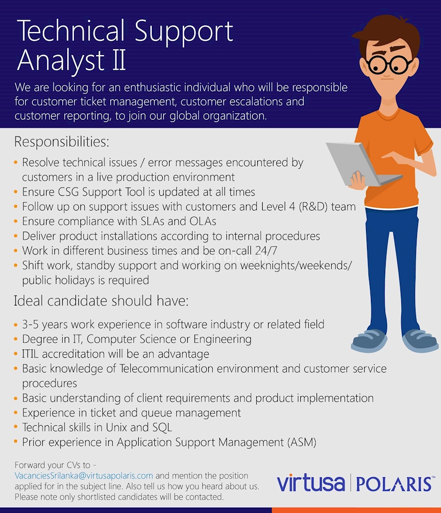Technical Support Analyst II 