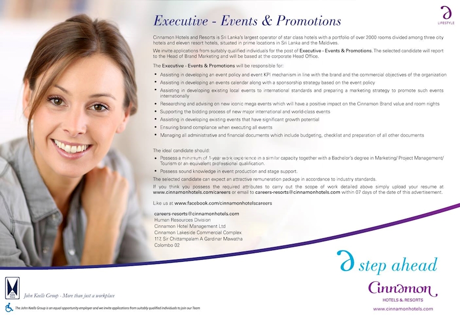 Executive-Events and Promotions 