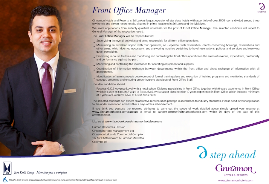 Front Office Manager