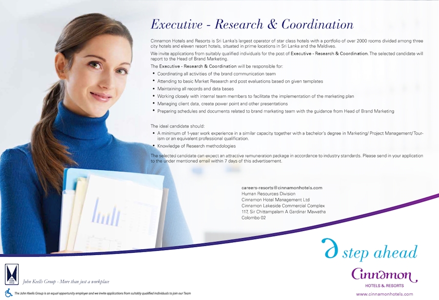 Executive-Research and Coordination 
