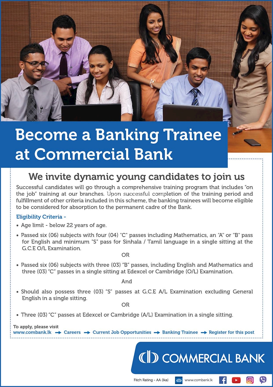 Become a Banking Trainee 