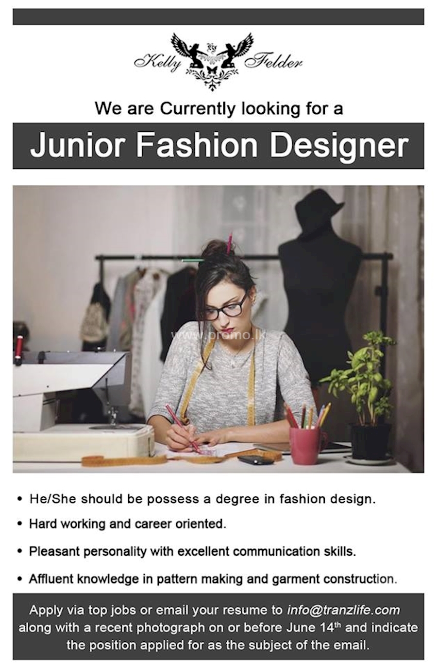 JUNIOR FASHION DESIGNER