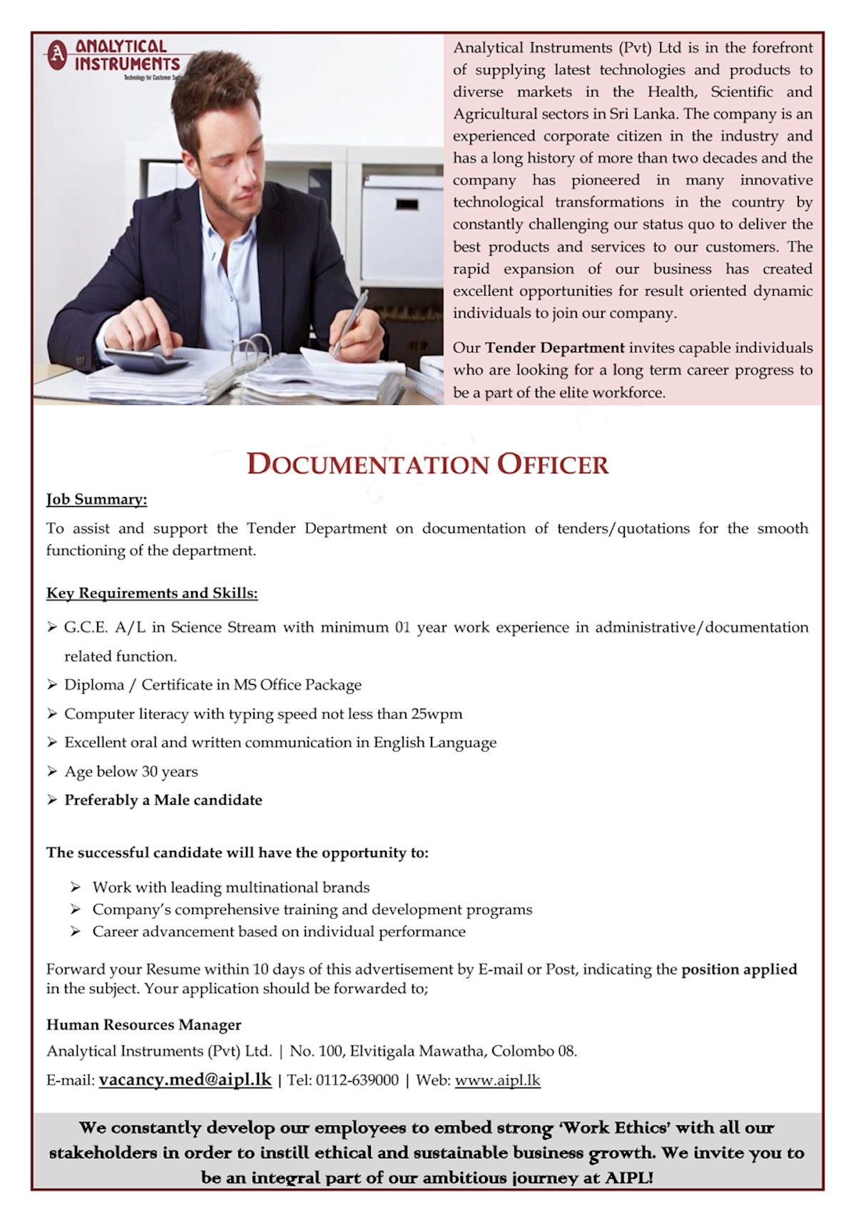 Documentation Officer