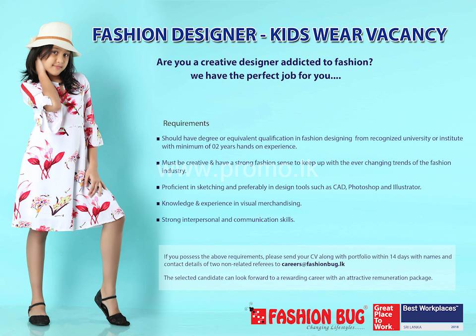 Fashion Designer - Kids Wear 