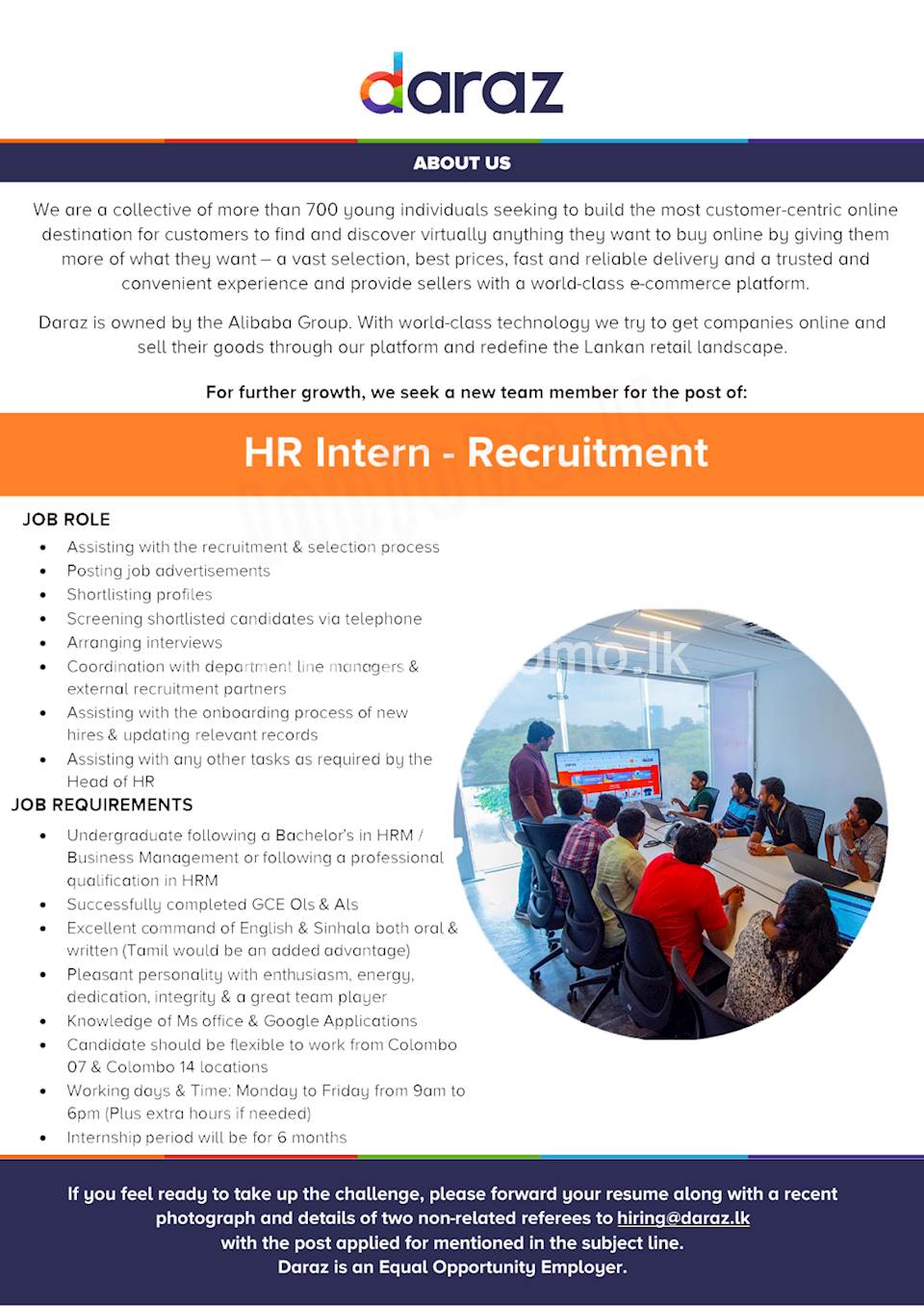 HR Intern - Recruitment