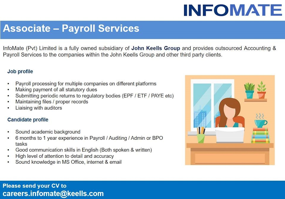 Associate - Payroll Services