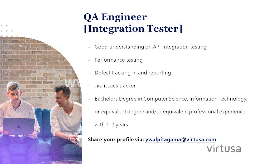 QA Engineer (Integration Tester)
