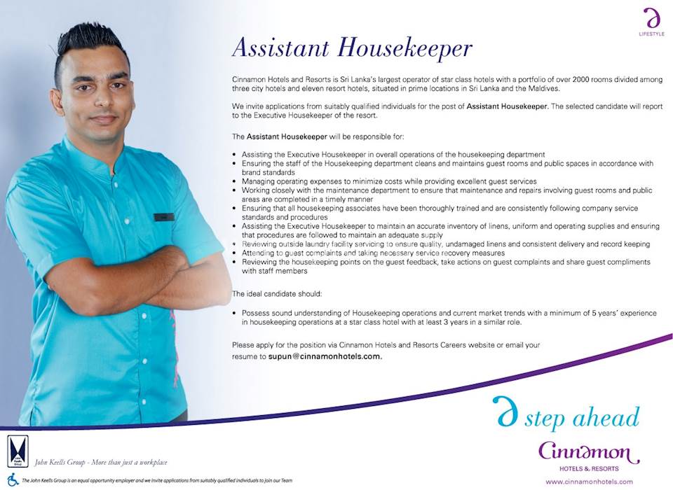 Assistant Housekeeper