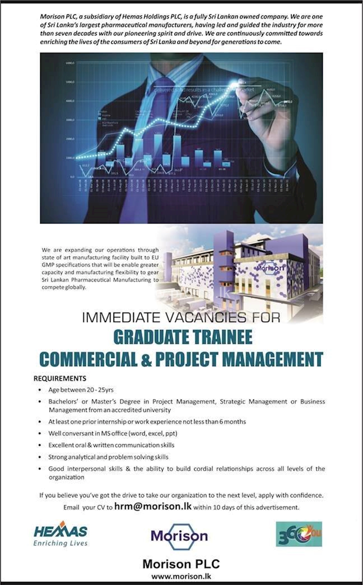 Graduate Trainee Commercial and Project Management 