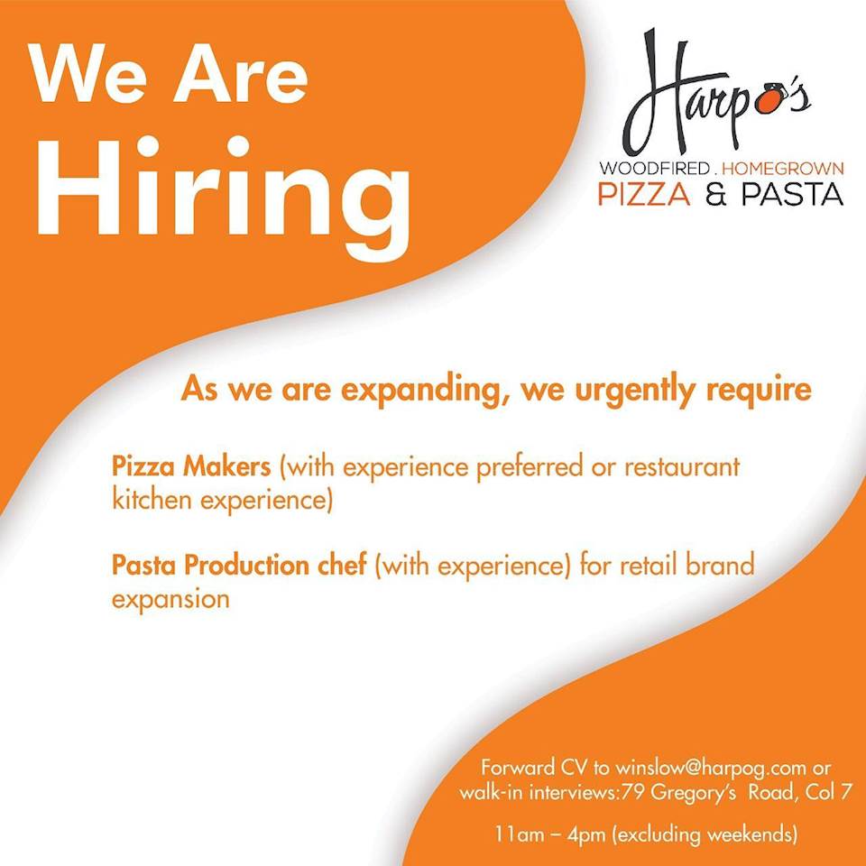 Pizza Makers / Pasta Production Chef