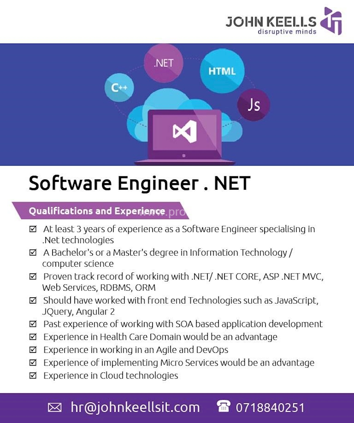 Software Engineer .NET