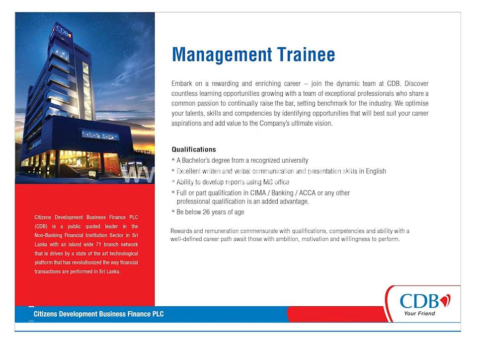 Management Trainee