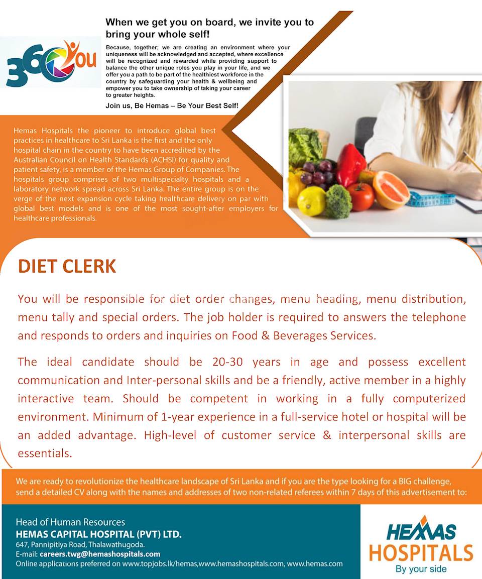 Diet Clerk