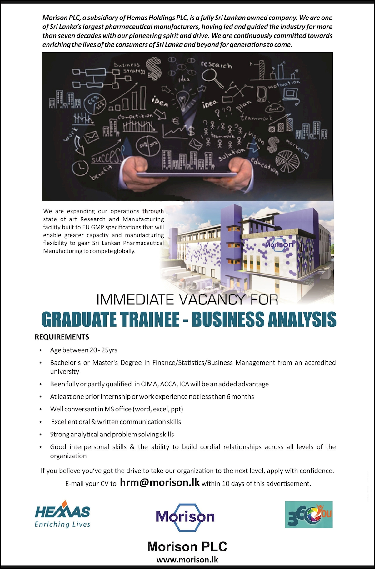 Graduate Trainee - Business Analysis