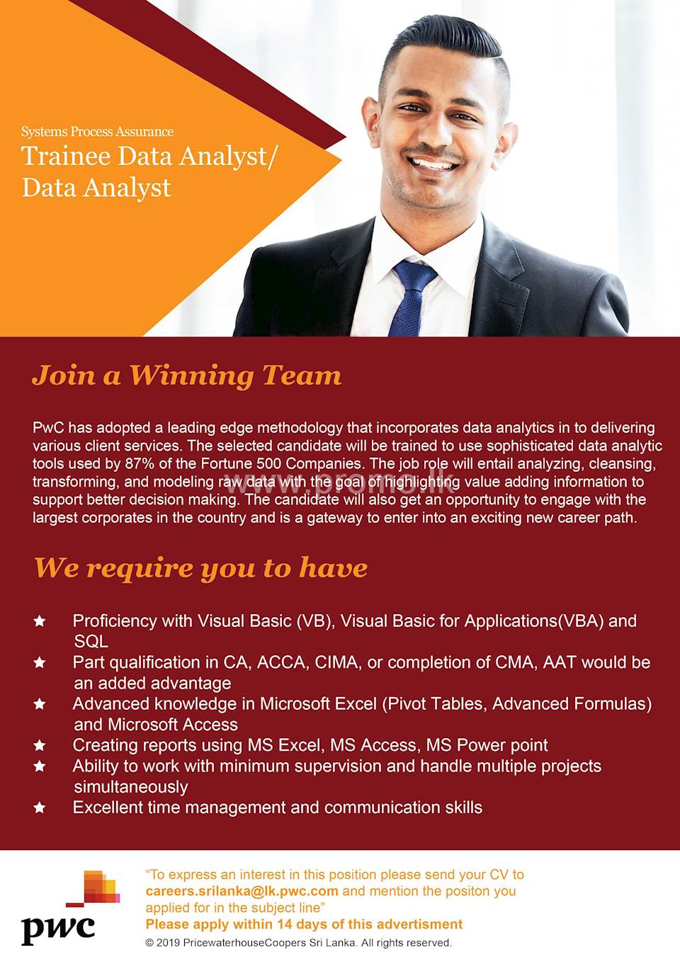 Trainee Data Analyst / Data Analyst 