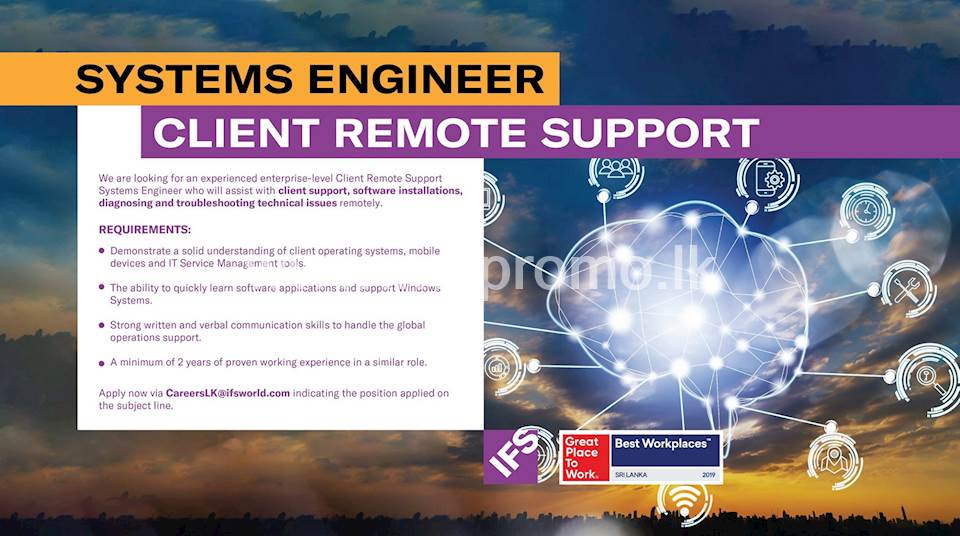 Systems Engineer - Client Remote Support