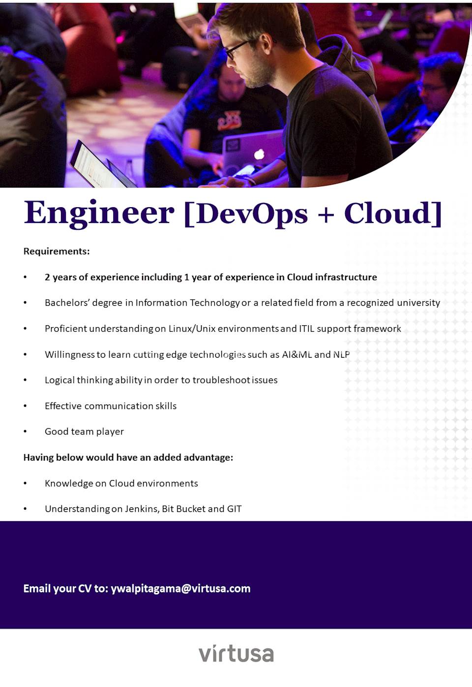 Engineer (DevOps + Cloud)