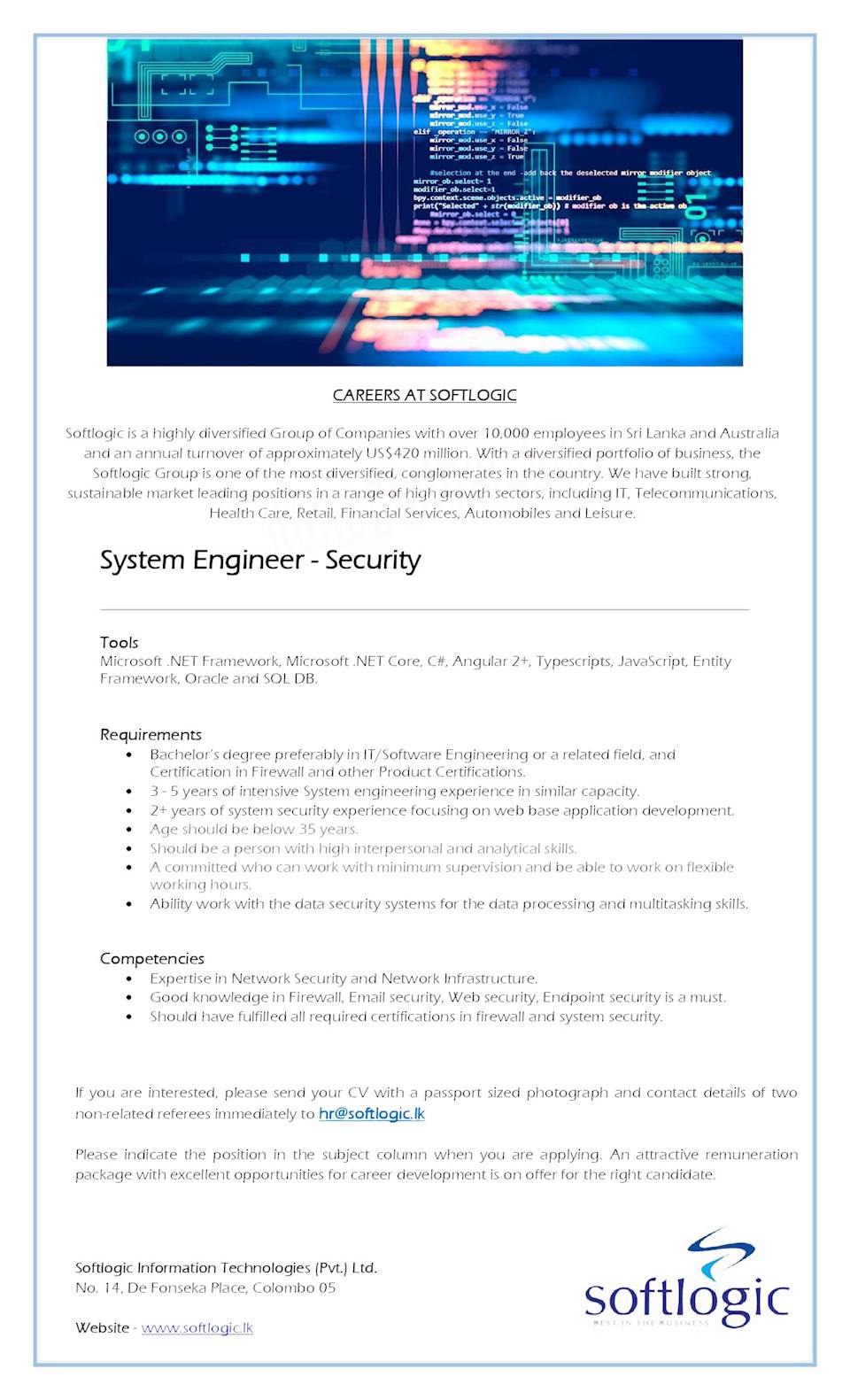 System Engineer - Security