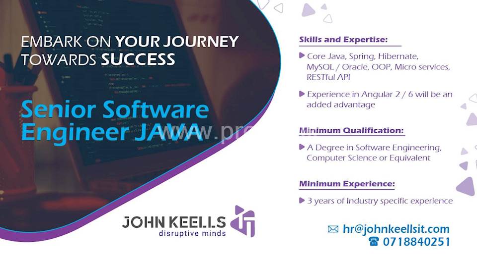 Senior Software Engineer Java