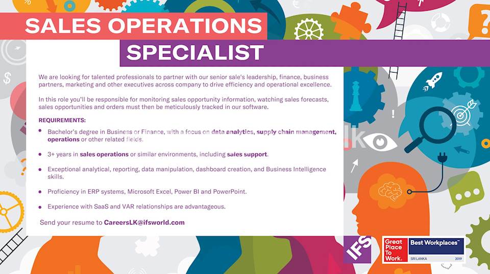 Sales Operations Specialist