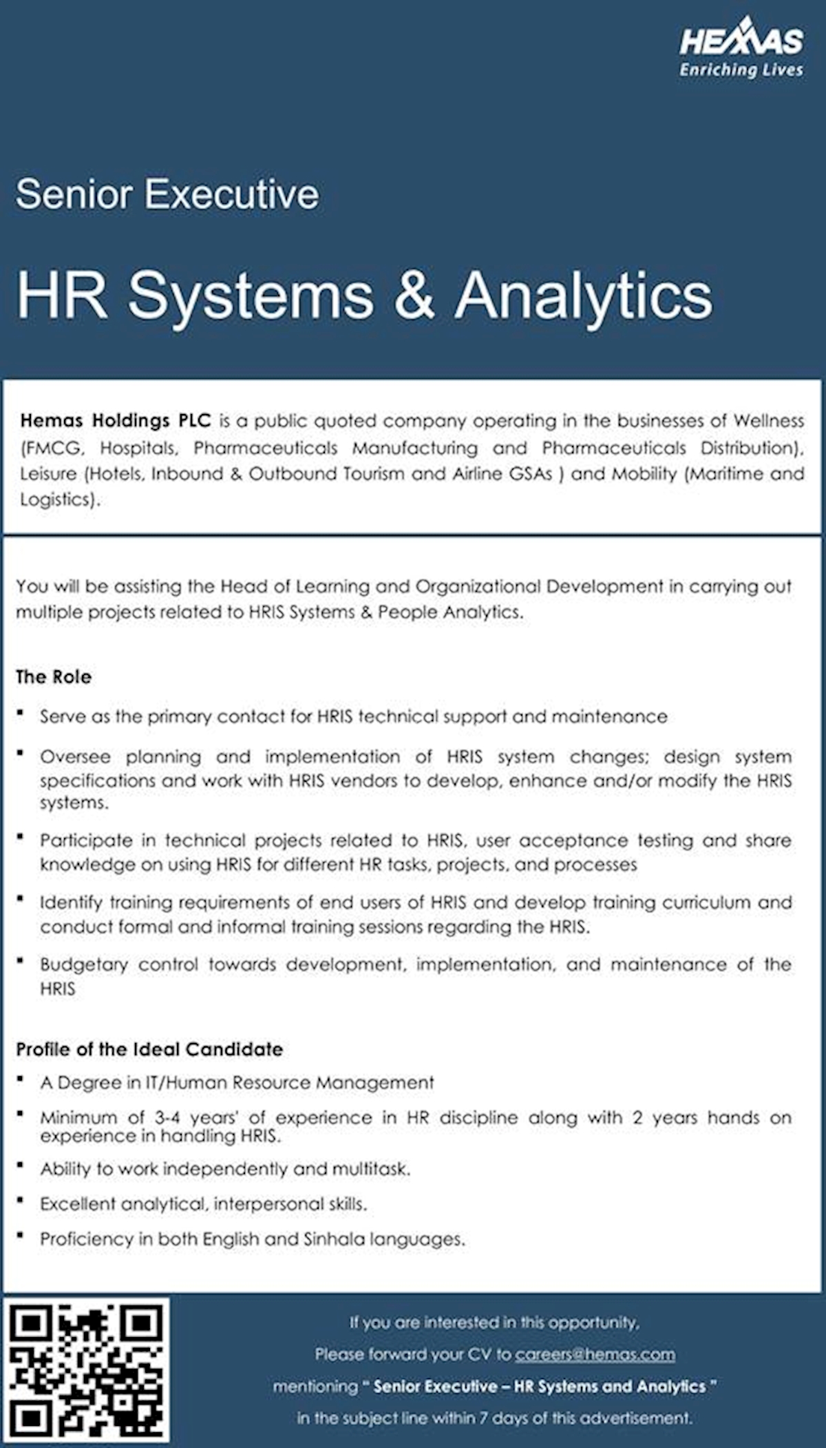 HR Systems and Analytics