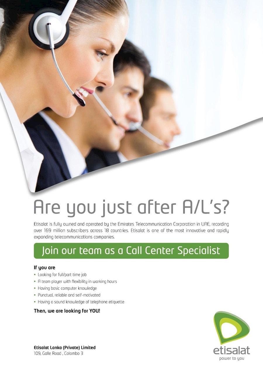 Call Center Specialist 