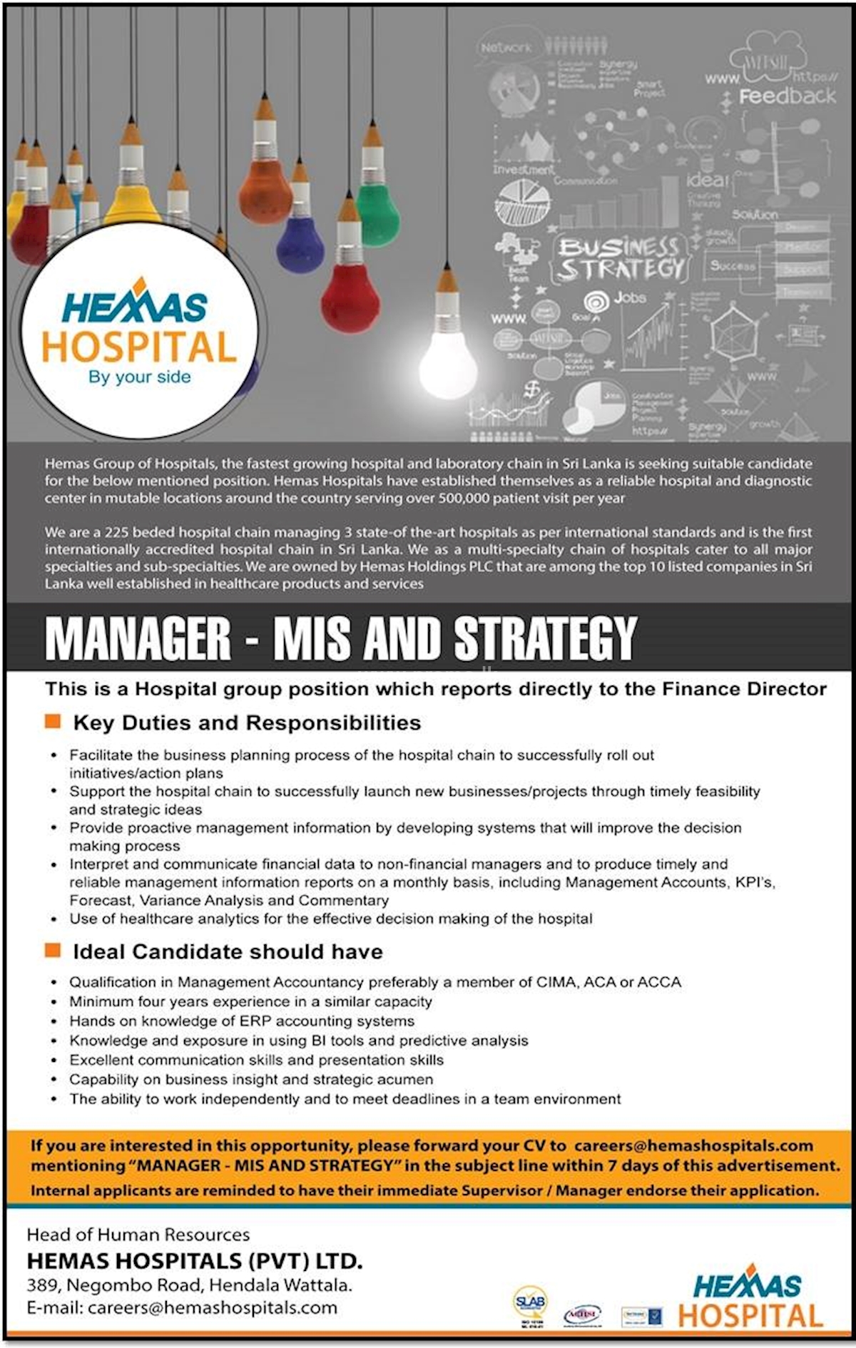 Manager - MIS and Strategy