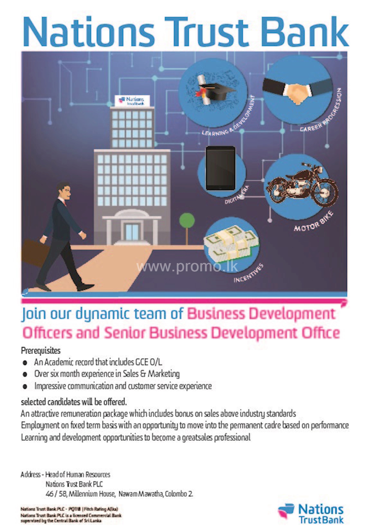 Business Development Officers and Senior Business Development Officer