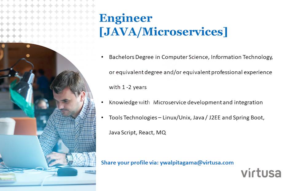 Engineer (Java / Microservices)