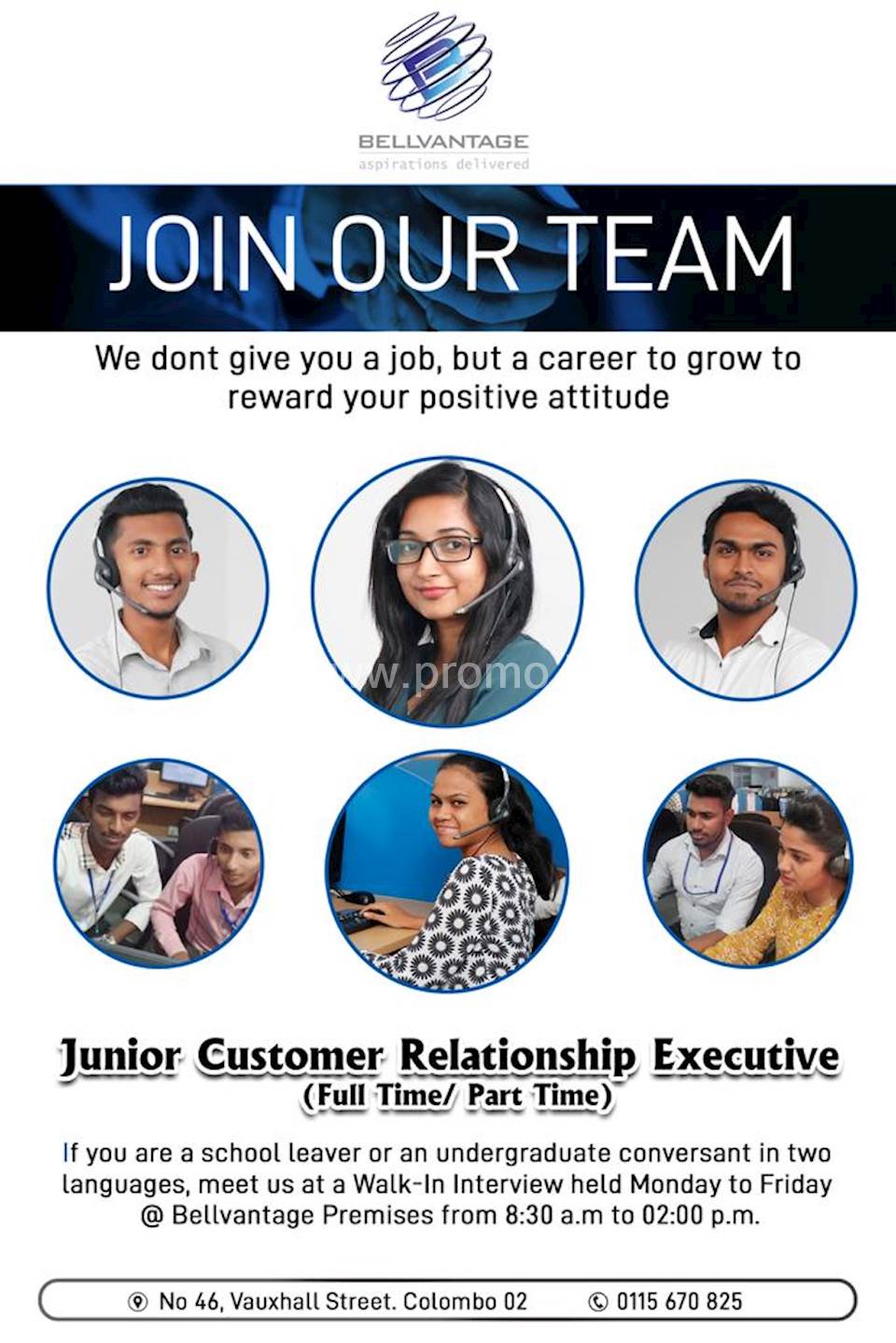 Junior Customer Relationship Executive