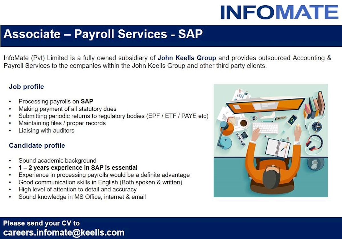 Associate - Payroll Services - SAP