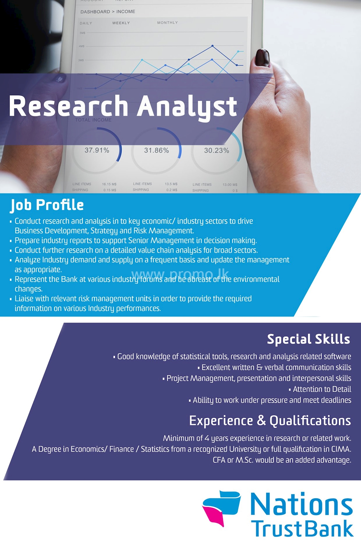 research analyst bank jobs