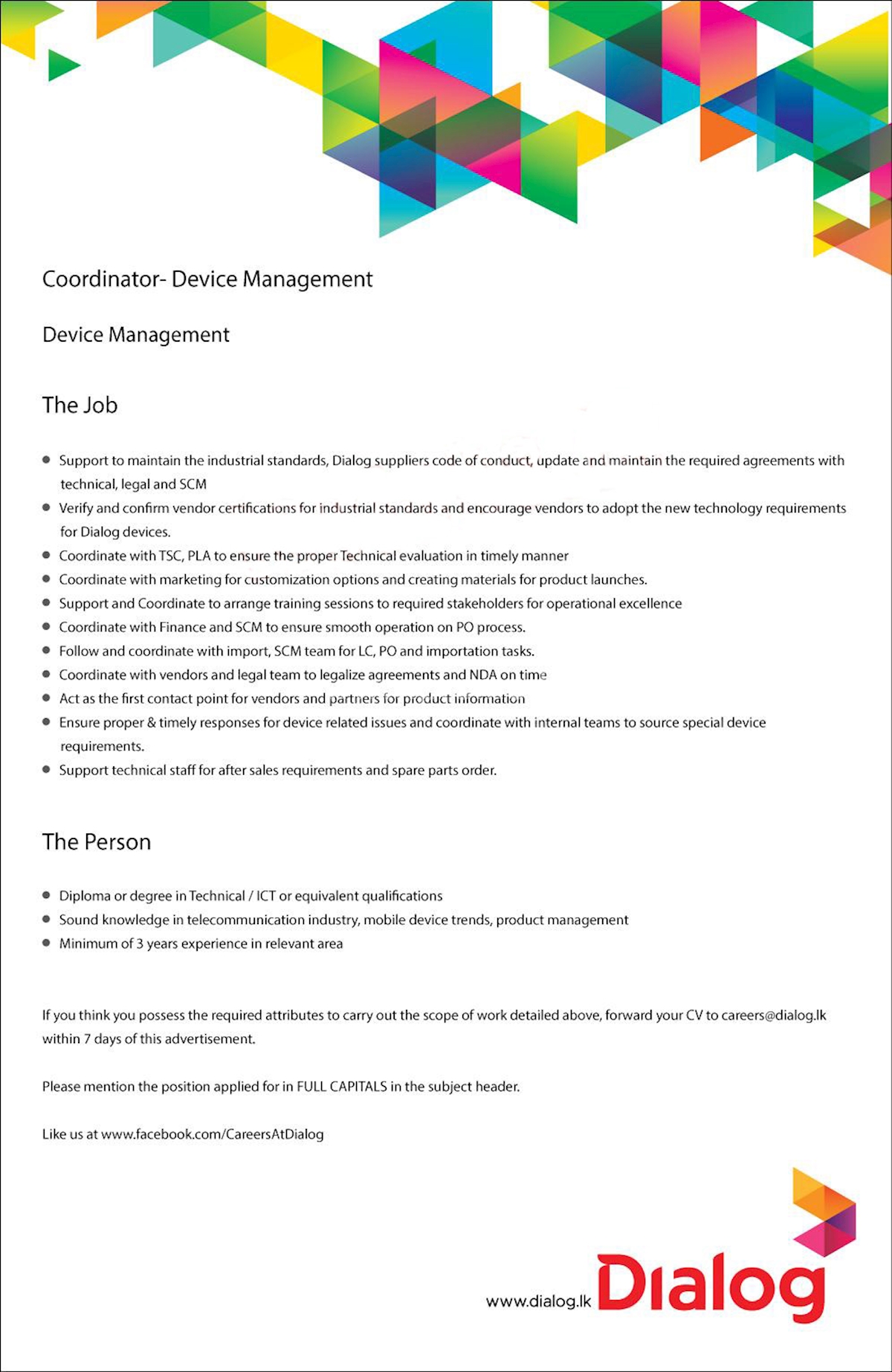 Coordinator - Device Management