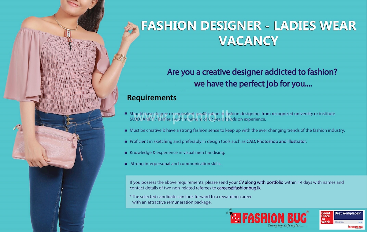 Fashion Designer - Ladies Wear
