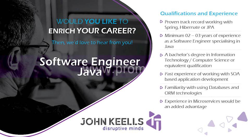 Software Engineer Java