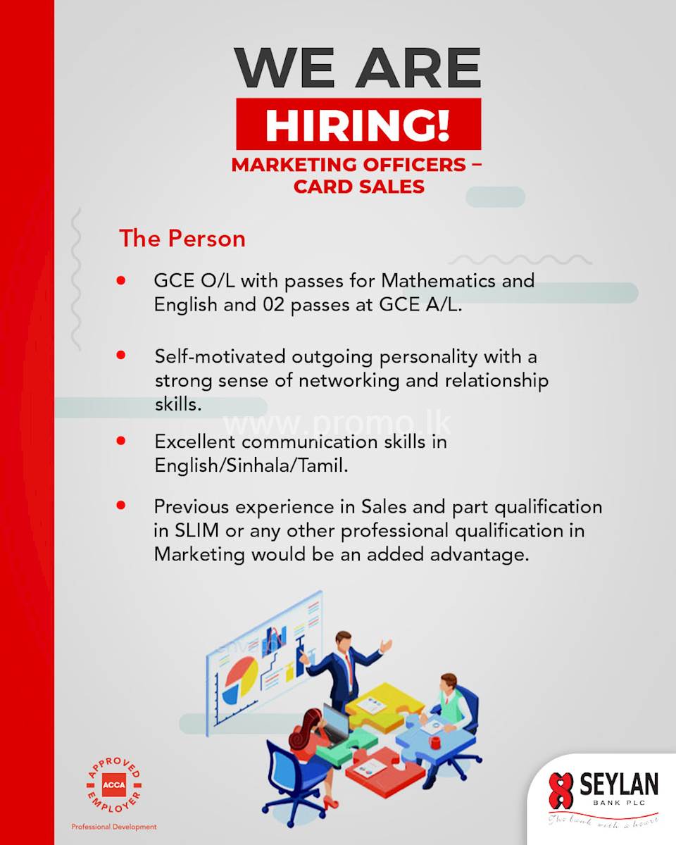 Marketing Officers - Card Sales