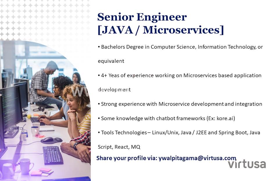 Senior Engineer (Java / Microservices)