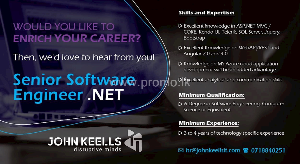 Senior Software Engineer .NET