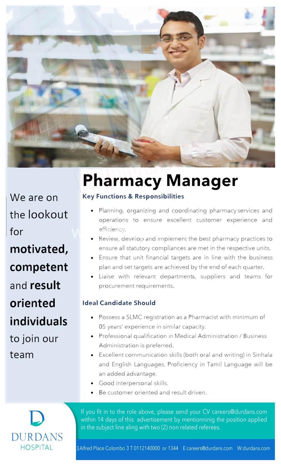 Pharmacy Manager