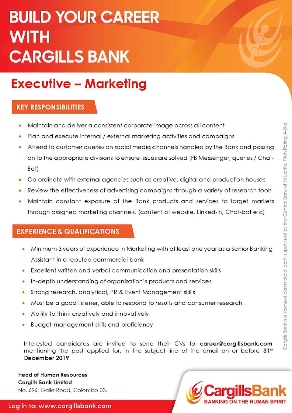 Executive - Marketing 