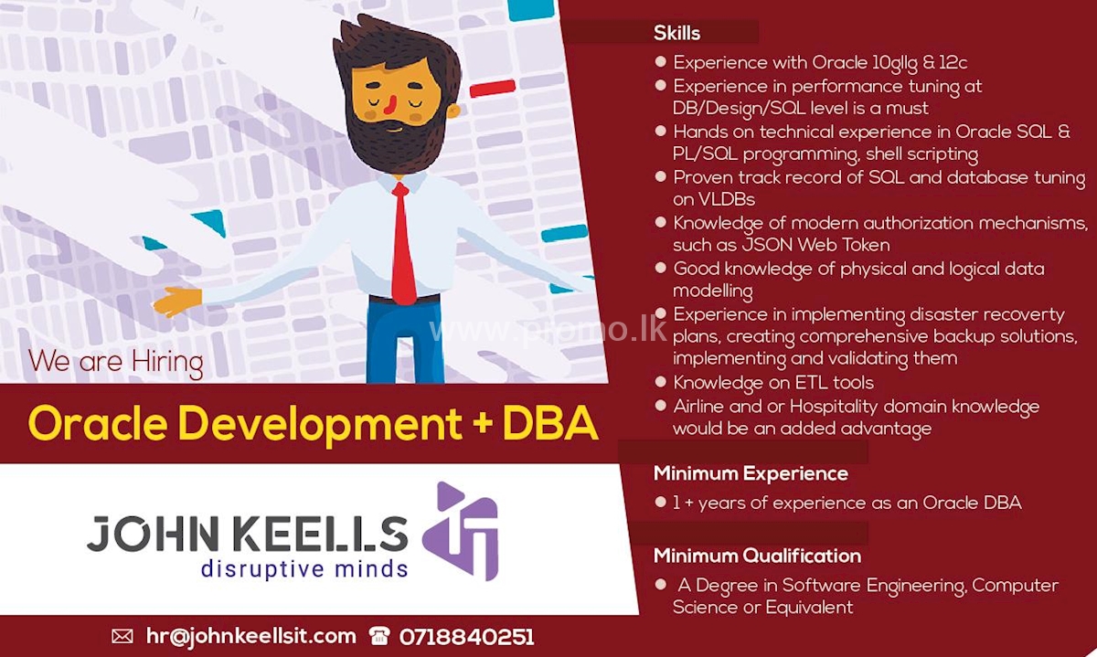 Oracle Development + DBA