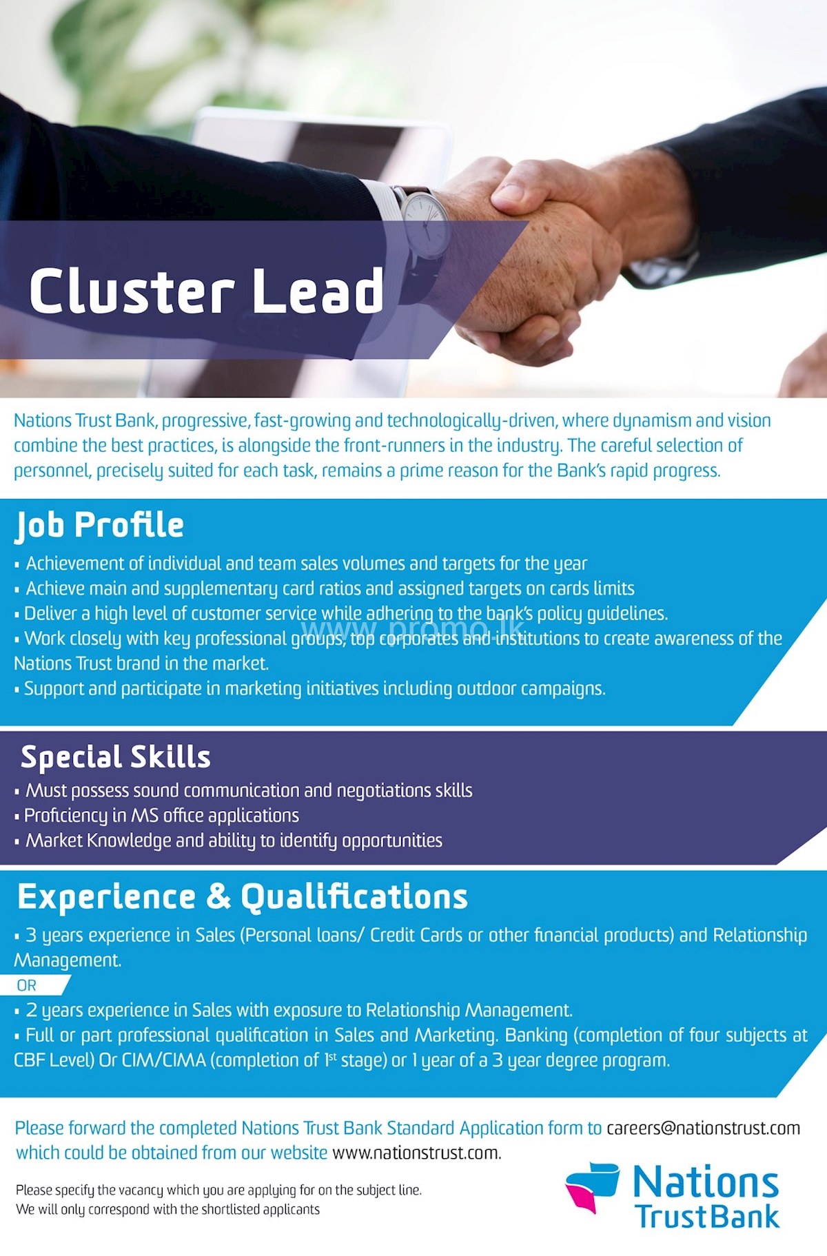 Cluster Lead 