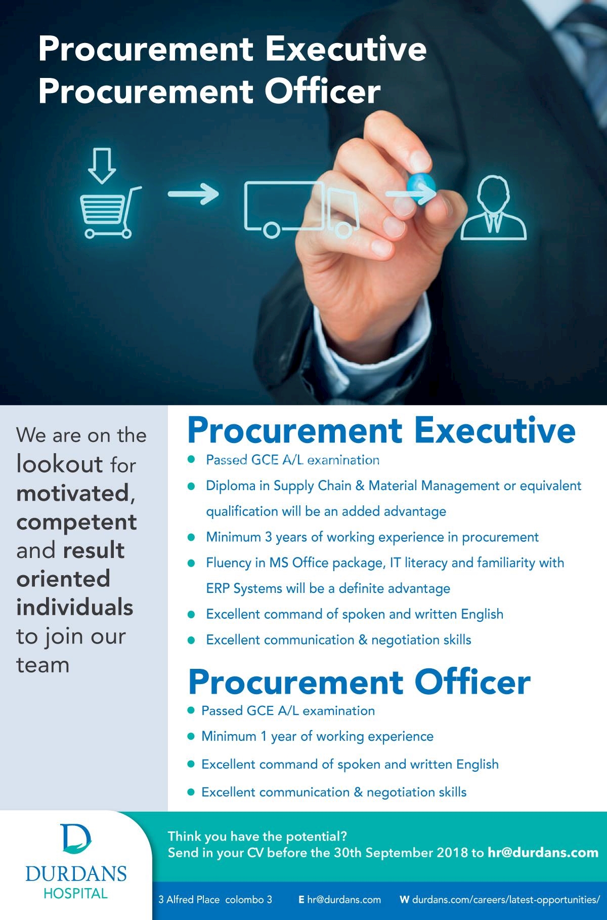 Procurement Executive / Procurement Officer